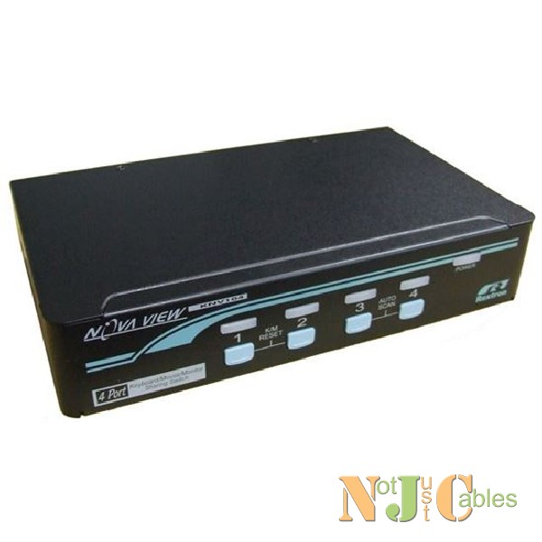 1-4 Automatic KVM Switch