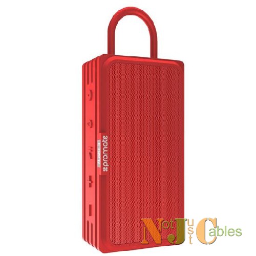 PROMATE Bluetooth v4.2 Water Resistant Red