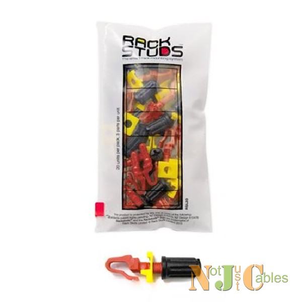 RACKSTUDS 20 pack 3 piece Smart Rack Mounting