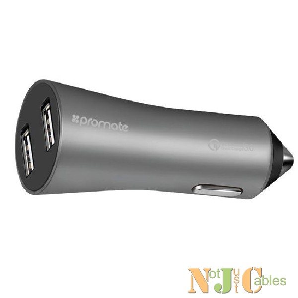 PROMATE Robust Car Charger With Quick Charge