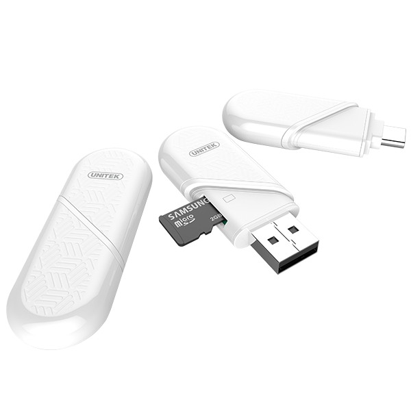 UNITEK USB 3.0 Type C/A Micro SD Card Reader