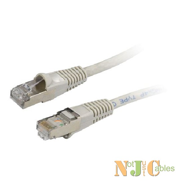 Cat6A Grey Shielded Patch Leads