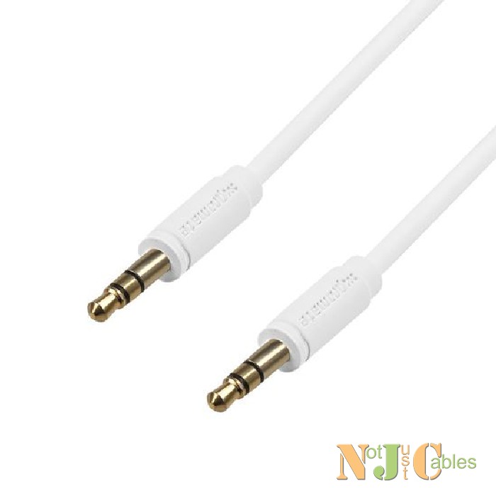 PROMATE 1.5M 3.5mm Premium stereo cable White