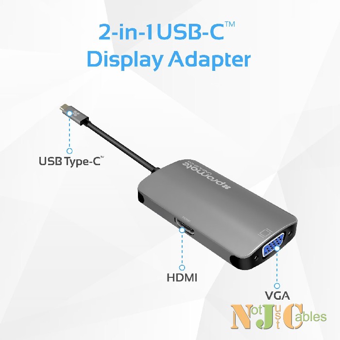 PROMATE 2.1 USB 3.1 Type-C Display