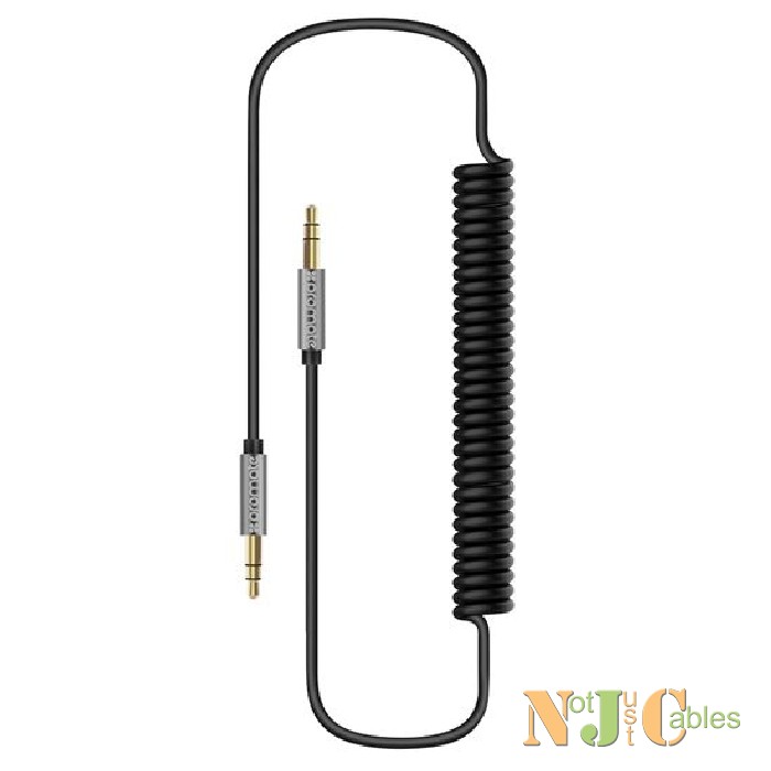 PROMATE Coiled 3.5mm Audio Cable