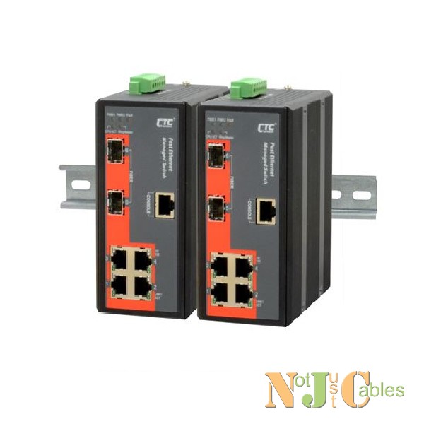 CTC UNION 4 Port Fast Ethernet Managed