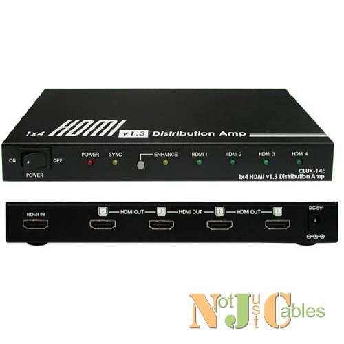 CYP HDMI 1 in 4 out Splitter