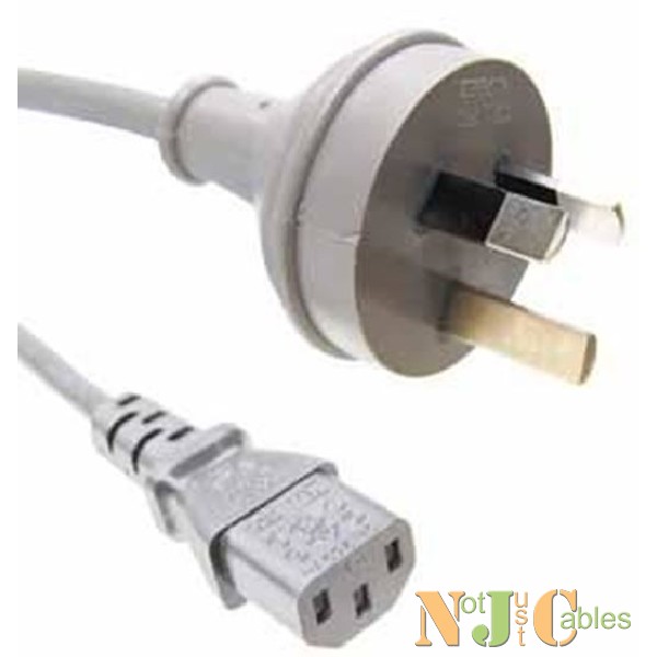 1.5M 3 Pin Plug to IEC Female Plug  10A, SAA Approved