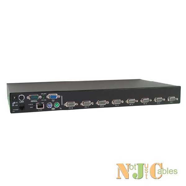 REXTRON 8 Port USB & PS/2 KVM