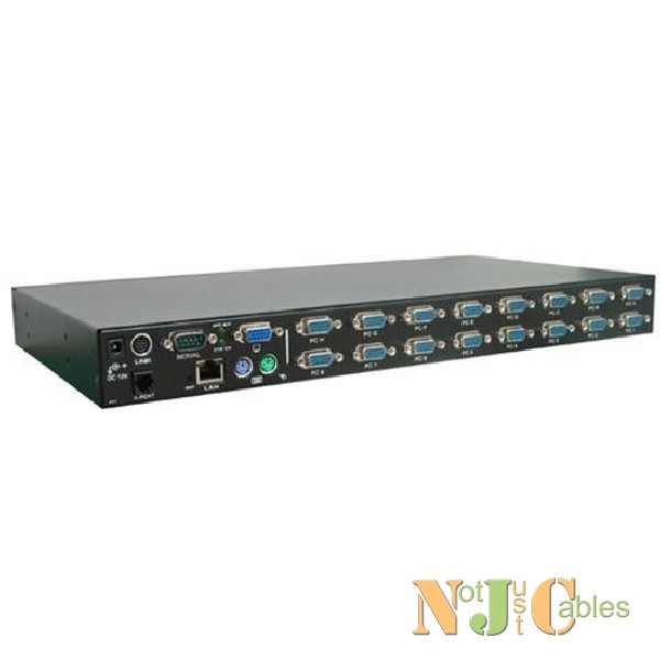 REXTRON 16 Port USB & PS/2 KVM