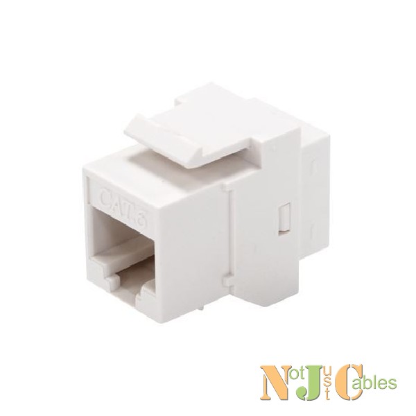 Cat 6 Rated RJ-45 8C Joiner 2 Way
