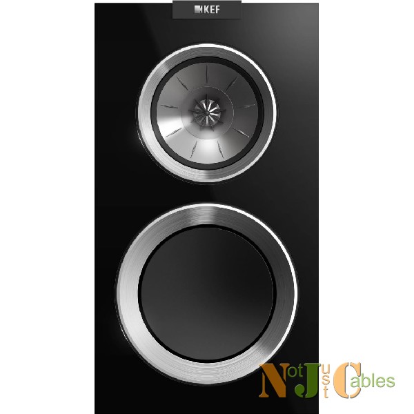 KEF R300B Bookshelf Speakers with 3 Way Bass Reflex