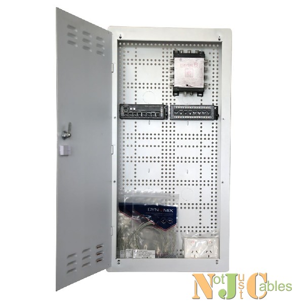 DYNAMIX 28" FTTH Wall Enclosure KIT D