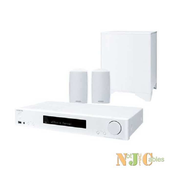 ONKYO 2.1 Channel Home Cinema System White