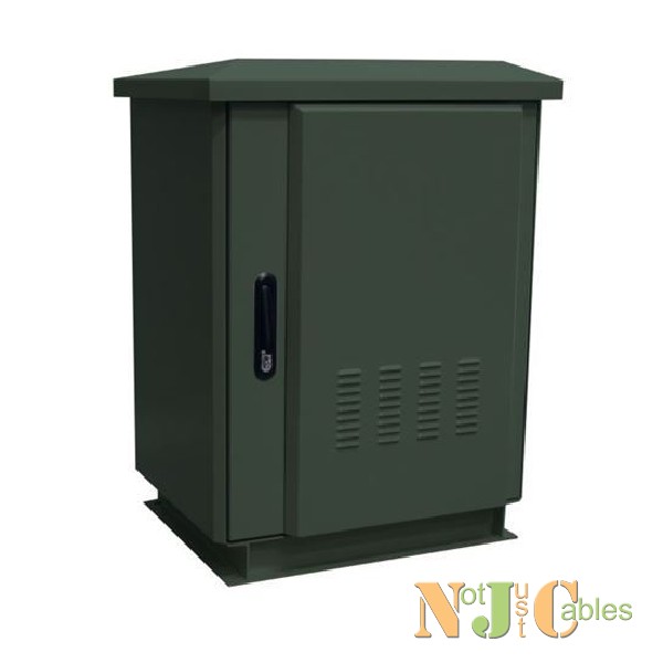 18RU Outdoor Freestanding Cabinet Green