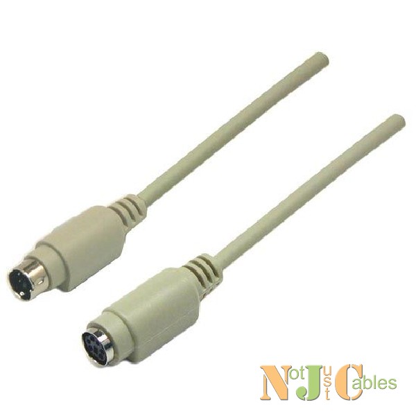 2M PS/2 Keyboard/Mouse Extension Cable - Moulded