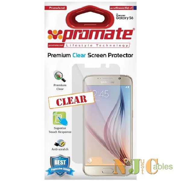 PROMATE clear screen Protector for Samsung Galaxy S6