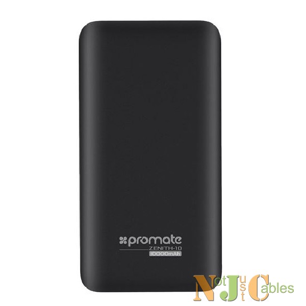 PROMATE 10000mAh Aluminium Power    Bank. 2 ultra-fast charg