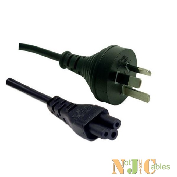 2M 3pin to Clover Shaped Female Connector Black