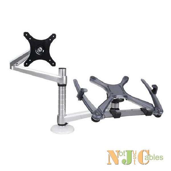 Universal Adjustable Laptop and Monitor Holder desk