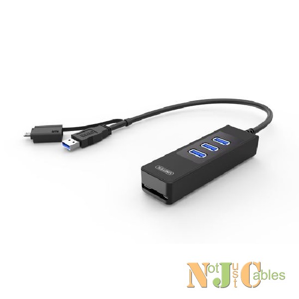 UNITEK 3 Port USB 3.0 Hub + SD Card Reader