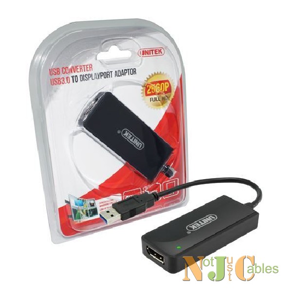 UNITEK USB 3.0 to DisplayPort adaptor