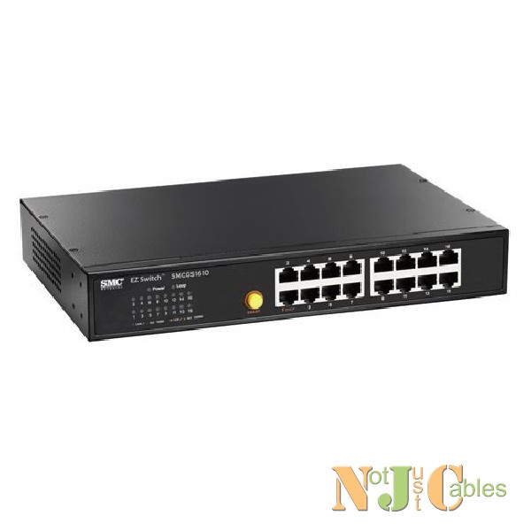 SMC 16 Port Gigabit Unmanaged 10/100/1000Mbps
