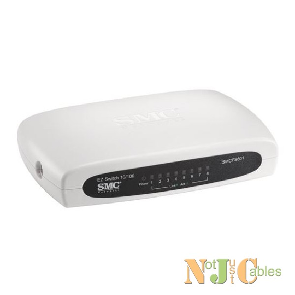 SMC 8 Port Fast Ethernet Unmanaged 10/100Mbps