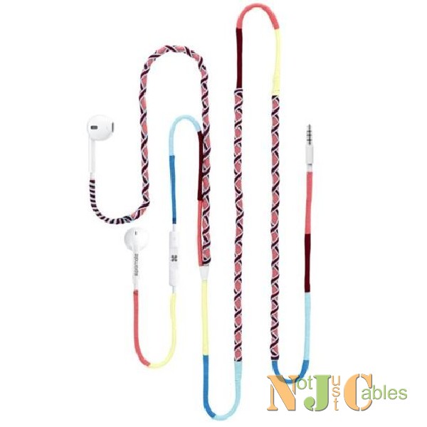 PROMATE Ergonomic In-Ear Stereo Wired Earphones Pink